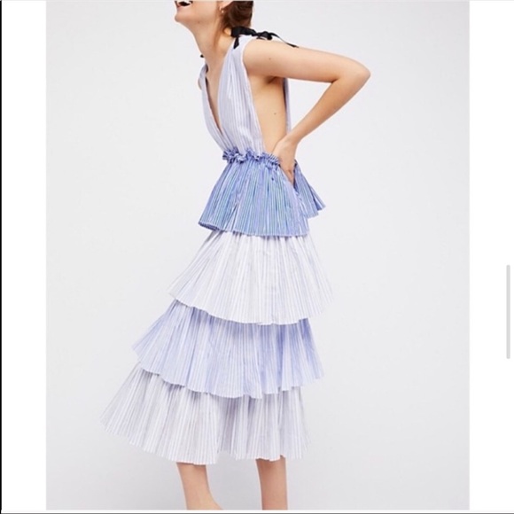 ISO Blue Keza Maxi Dress By Style Mafia - Picture 2 of 2